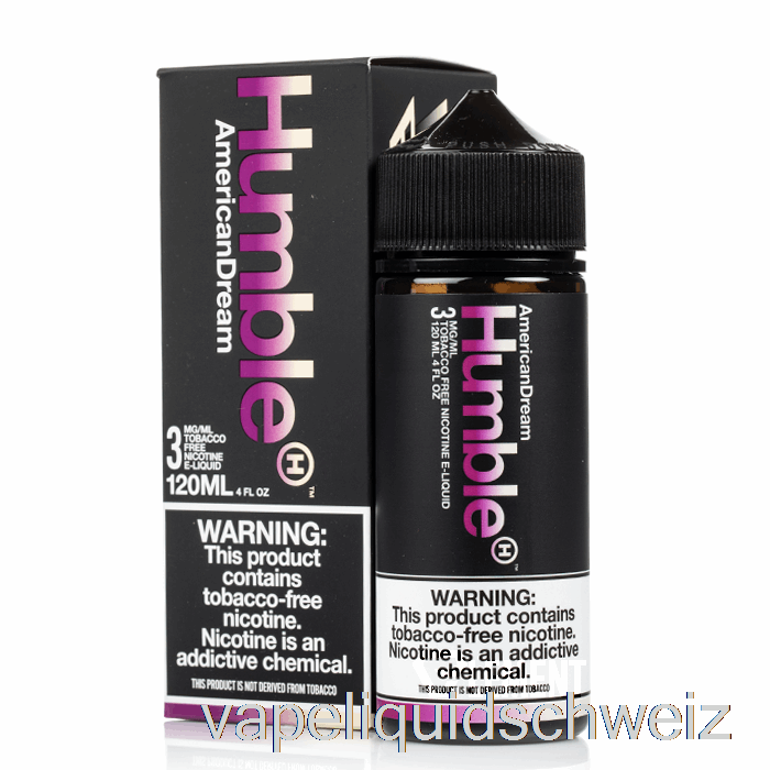 American Dream - Humble Juice Co. - 120 Ml 6 Mg Vape Ohne Nikotin